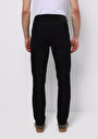 thumb-Regular Fit Orta Bel Daralan Paça Erkek Black Black Denim Pamuklu Jean Pantolon