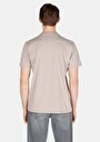 thumb-Regular Fit Yuvarlak Yaka Düz Pamuklu Erkek Taş Kısa Kol Tişört