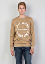 thumb-Regular Fit   Erkek Camel Sweatshirt