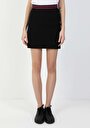 thumb-Slim Fit   Kadın Siyah Etek