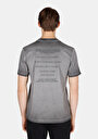 thumb-Regular Fit Yuvarlak Yaka Düz Erkek Gri Kısa Kol Tişört