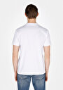 thumb-Regular Fit Yuvarlak Yaka Düz Erkek Beyaz Kısa Kol Tişört