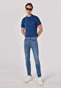 thumb-Skinny Fit   Erkek İndigo Jean Pantolon