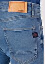 thumb-Skinny Fit   Erkek İndigo Jean Pantolon