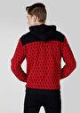 thumb-Regular Fit Örme Erkek Kirmizi Sweatshirt