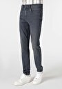thumb-Slim Fit Düşük Bel Dar Paça Erkek Siyah Jean Pantolon