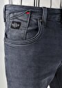 thumb-Slim Fit Düşük Bel Dar Paça Erkek Siyah Jean Pantolon