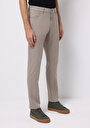 thumb-Straıght Fıt Düşük Bel Düz Paça Erkek Bej  Pantolon