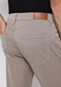 thumb-Straıght Fıt Düşük Bel Düz Paça Erkek Bej  Pantolon