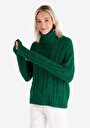 regular-fit-turtle-neck-duz-kadin-yesil-kazak