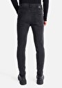thumb-Skinny Fit Yüksek Bel Dar Paça Erkek Siyah Jean Pantolon