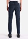 thumb-Slim Fit Düşük Bel Dar Paça Erkek Koyu İndigo Jean Pantolon