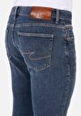 thumb-Slim Fit Düşük Bel Dar Paça Erkek İndigo Jean Pantolon