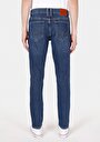 thumb-Slim Fit Düşük Bel Dar Paça Erkek Lacivert Jean Pantolon