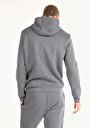 thumb-Regular Fit Baskılı Erkek Gri Sweatshirt