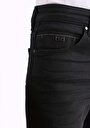 thumb-Slim Fit Düşük Bel Dar Paça Erkek Siyah Jean Pantolon