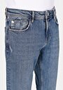 thumb-Straight Fit   Erkek İndigo Jean Pantolon