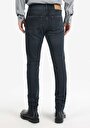 thumb-Slim Fit Düşük Bel Dar Paça Erkek Koyu İndigo Jean Pantolon