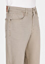 thumb-Loose Straight Fit   Erkek Bej Jean Pantolon