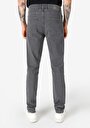 thumb-Straight Fit Orta Bel Düz Paça Erkek Gri  Pantolon