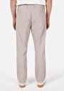 thumb-Loose Fit Orta Bel Bol Paça Erkek Bej  Pantolon