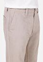 thumb-Loose Fit Orta Bel Bol Paça Erkek Bej  Pantolon