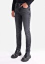 thumb-Straight Fit Düşük Bel Düz Paça Erkek Denim Jean Pantolon