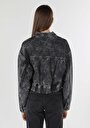 thumb-Oversize Fit Siyah Kadın Ceket Cl1058097
