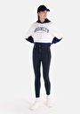 thumb-Skinny Fit Yüksel Bel Dar Paça Cepli Kadın Koyu İndigo Jean Pantolon