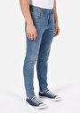 thumb-Slim Fit   Erkek İndigo Jean Pantolon