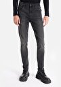 thumb-Slim Fit Düşük Bel Dar Paça Erkek Siyah Jean Pantolon