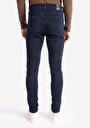 thumb-Slim Fit Düşük Bel Dar Paça Erkek Koyu İndigo Jean Pantolon