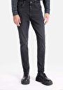 thumb-Slim Fit Düşük Bel Dar Paça Erkek Siyah Jean Pantolon