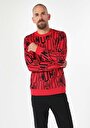 thumb-Regular Fit   Erkek Kirmizi Sweatshirt