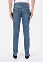 thumb-Slim Fit   Erkek İndigo Jean Pantolon