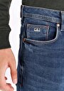 thumb-Straight Fit Düşük Bel Düz Paça Erkek Lacivert Jean Pantolon