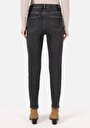 thumb-Slim Fit Orta Bel Dar Paça Kadın İndigo Jean Pantolon