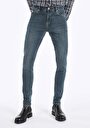 thumb-Slim Fit Düşük Bel Dar Paça Erkek Denim Jean Pantolon