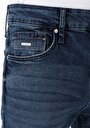 thumb-Straight Fit Erkek Koyu İndigo Denim Jean Pantolon