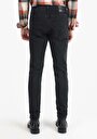 thumb-Slim Fit Düşük Bel Dar Paça Erkek Siyah Jean Pantolon