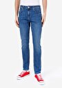 thumb-Straight Fit   Erkek İndigo Jean Pantolon