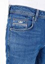 thumb-Straight Fit   Erkek İndigo Jean Pantolon