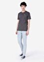thumb-Regular Fit Yuvarlak Yaka Baskılı Erkek Antrasit Kısa Kol Tişört