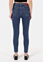 thumb-Skinny Fit Orta Bel Dar Paça Kadın Denim Jean Pantolon