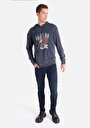 thumb-Comfort Fit   Erkek Antrasit Sweatshirt