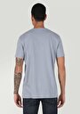 thumb-Regular Fit Yuvarlak Yaka  Erkek Mavi Kısa Kol Tişört