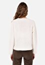 thumb-Regular Fit   Kadın Ekru Hırka