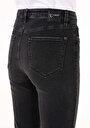 thumb-Slim Fit   Kadın Siyah Jean Pantolon