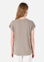 thumb-Regular Fit Yuvarlak Yaka  Kadın  Kısa Kol Tişört