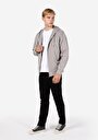 thumb-Oversize Fit   Erkek Taş Sweatshirt